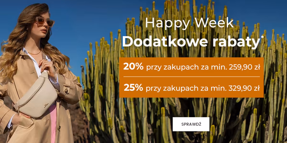 Wittchen: Do -25% ekstra na zakupy w Wittchen