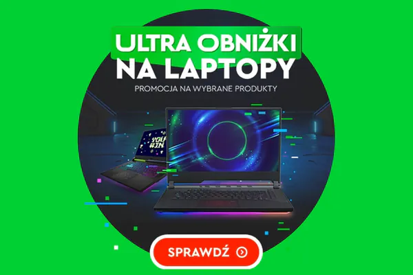 :  Ultra obniżki na laptopy!