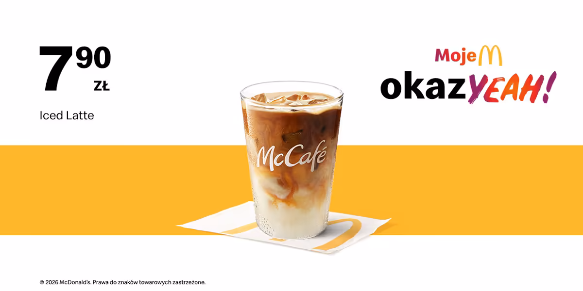 McDonald's: 7,90 zł Iced Latte