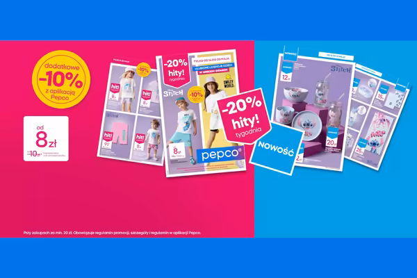 Pepco:  Kolekcja Stitch i SmileyWorld®