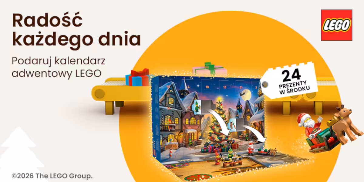 morele.net: Podaruj kalendarz adwentowy LEGO