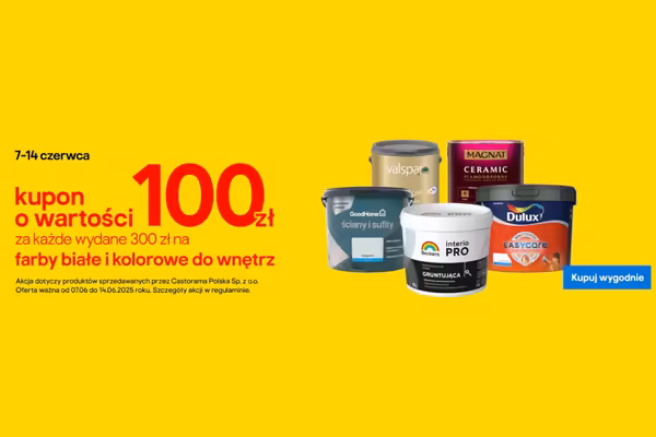 : Kupon o wartości 100 zł za każde wydane 300 zł