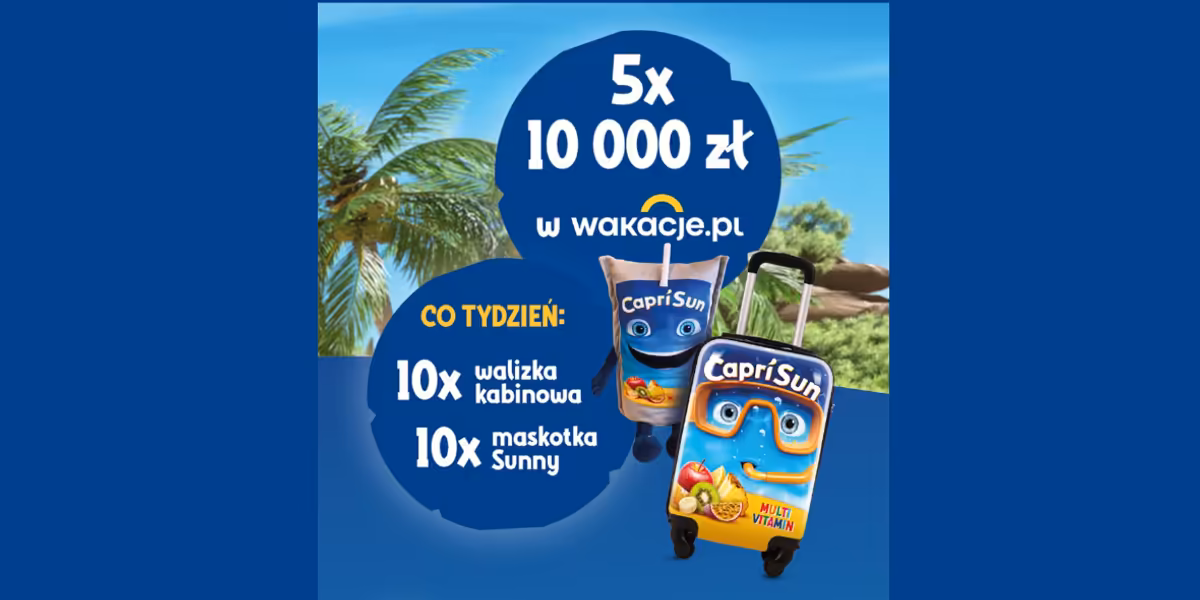 Loterie i Konkursy: Konkurs Capri Sun – Graj o letnie przeżycia