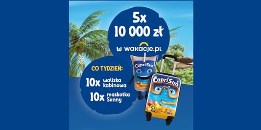 Loterie i Konkursy: Konkurs Capri Sun – Graj o letnie przeżycia 28.05.2026