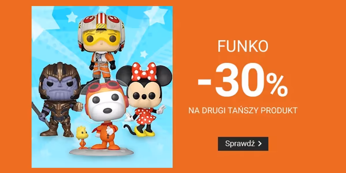 Smyk: -30% na figurki FUNKO