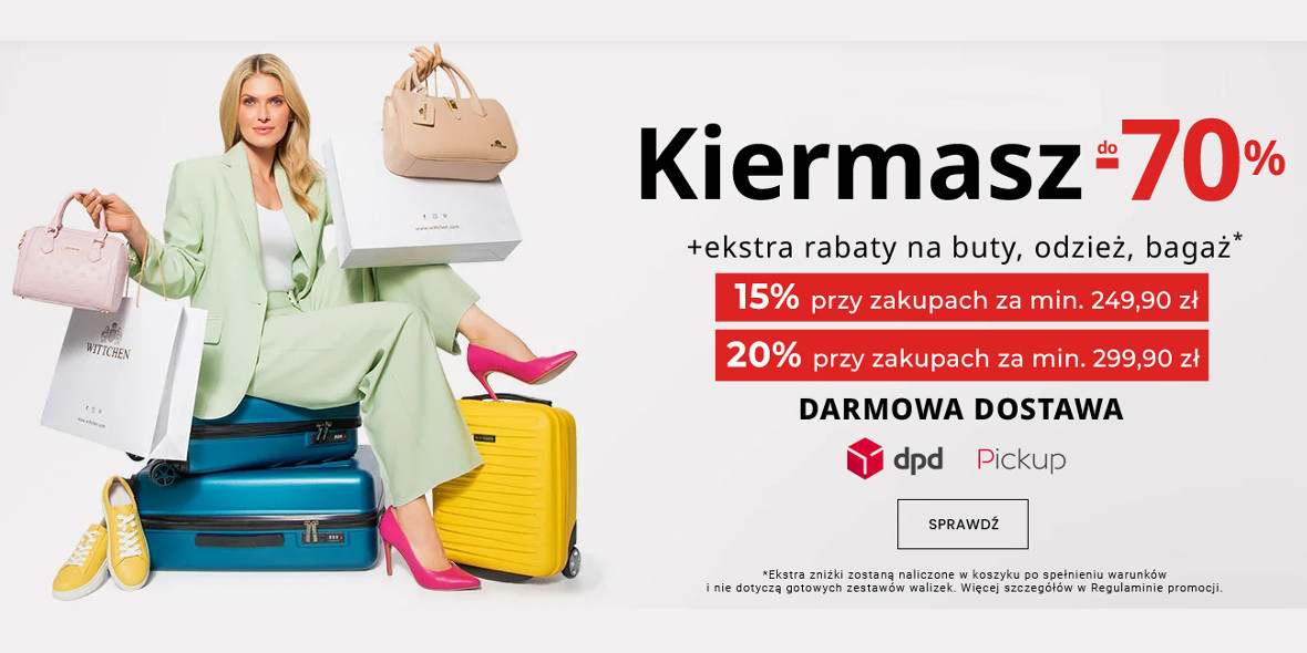 Wittchen: Do -70% i darmowa dostawa w Wittchen 10.06.2025