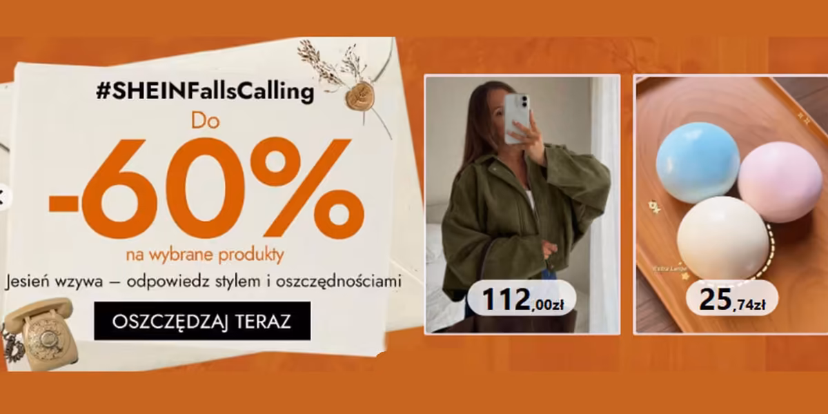 SHEIN: Do -60% na jesienny styl
