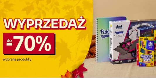 Empik: Do -70% na jesiennej wyprzedaży 15.10.2026