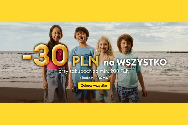 : KOD rabatowy -30% na wszystko