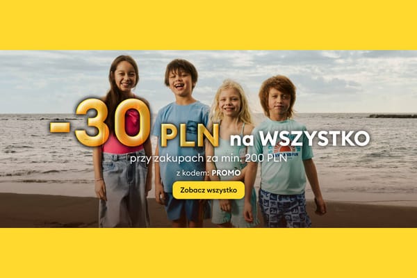 : KOD rabatowy -30% na wszystko