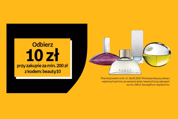 : KOD rabatowy -10 zł na perfumy za min. 200 zł