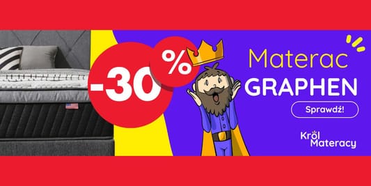 Król Materacy: -30% na materac Graphen 02.04.2025