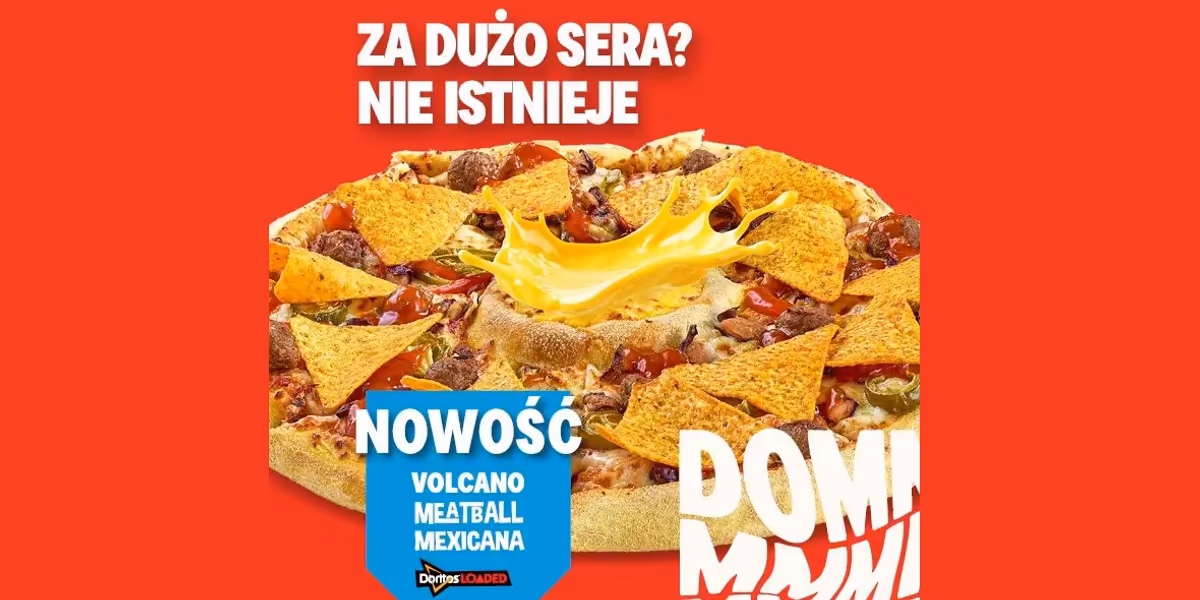 Domino's Pizza: Od 63,98 zł za pizzę VOLCANO