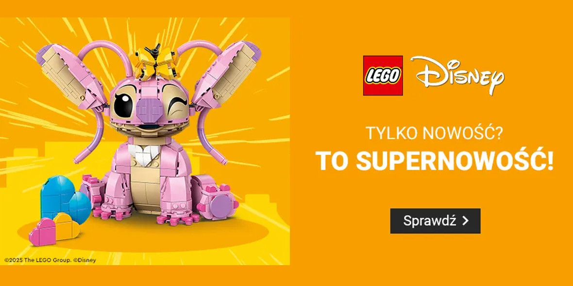 Smyk:  Supernowości LEGO Disney 29.05.2025