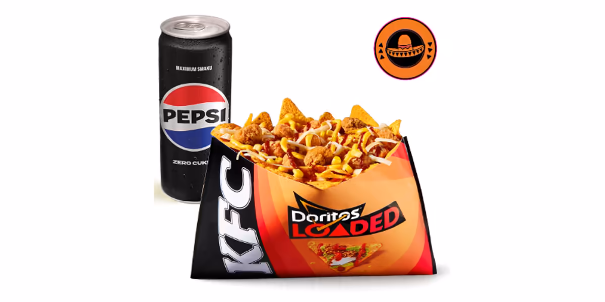 KFC: 34,99 zł za Loaded Doritos Tex-Mex & Napój
