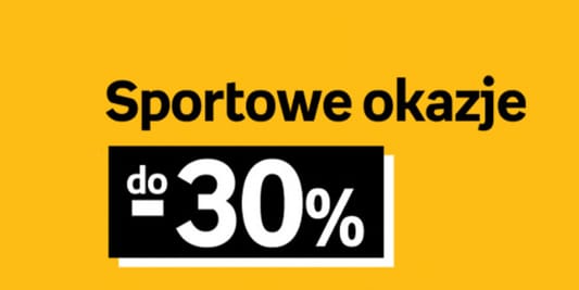 Empik: Do -30% na artykuły sportowe 23.05.2025