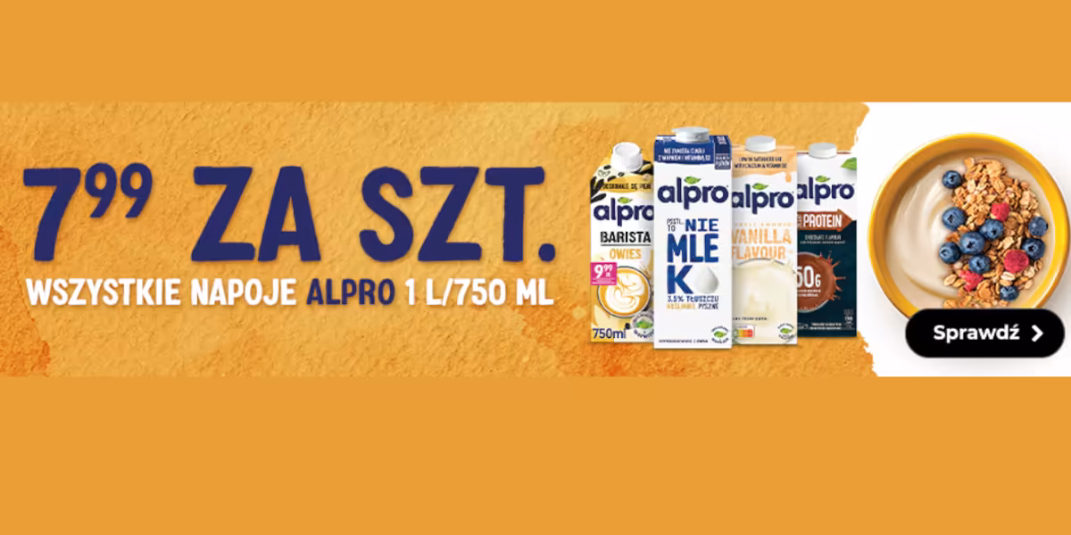 Bee: ALPRO tylko 7,99 zł za sztukę na Bee.pl