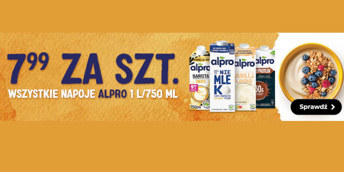 Bee:  ALPRO tylko 7,99 zł za sztukę na Bee.pl 06.06.2025