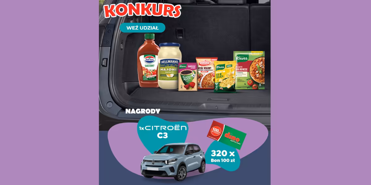 Dino: Konkurs Unilever – Kierunek dobry smak
