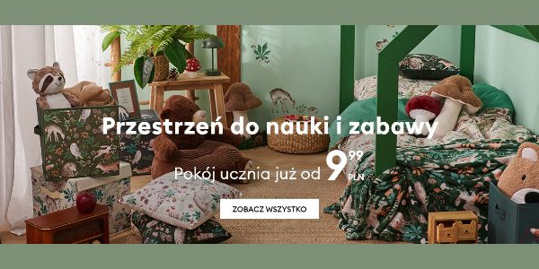 Sinsay: Od 9,99 zł za produkty do pokoju ucznia 19.08.2024