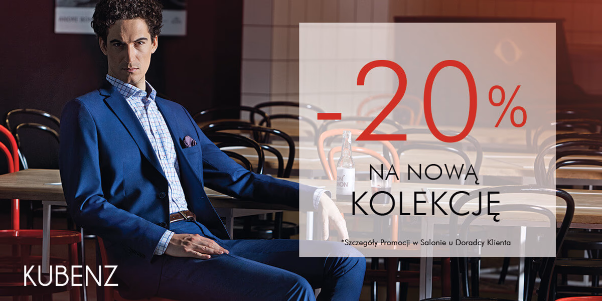 Kubenz: -20% na nową kolekcję