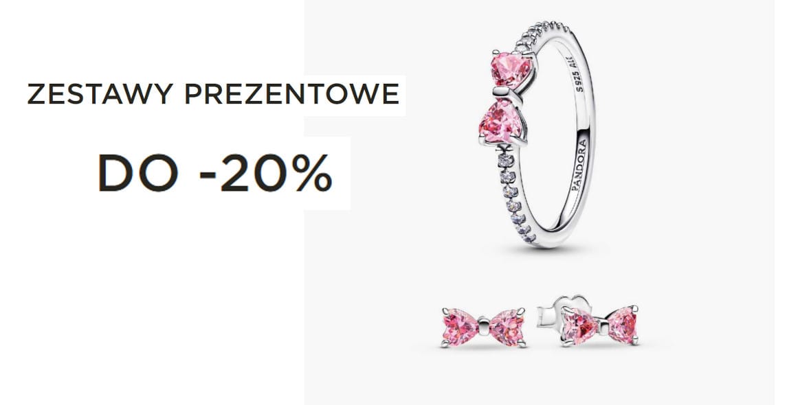 Pandora: Do -20% na zestawy prezentowe 07.05.2025