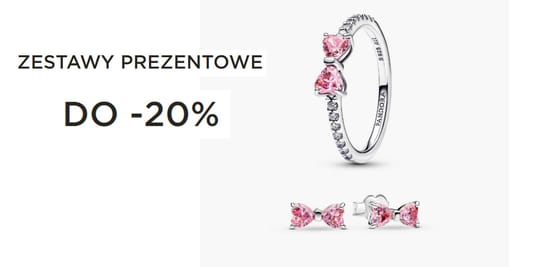 Pandora: Do -20% na zestawy prezentowe 07.05.2025