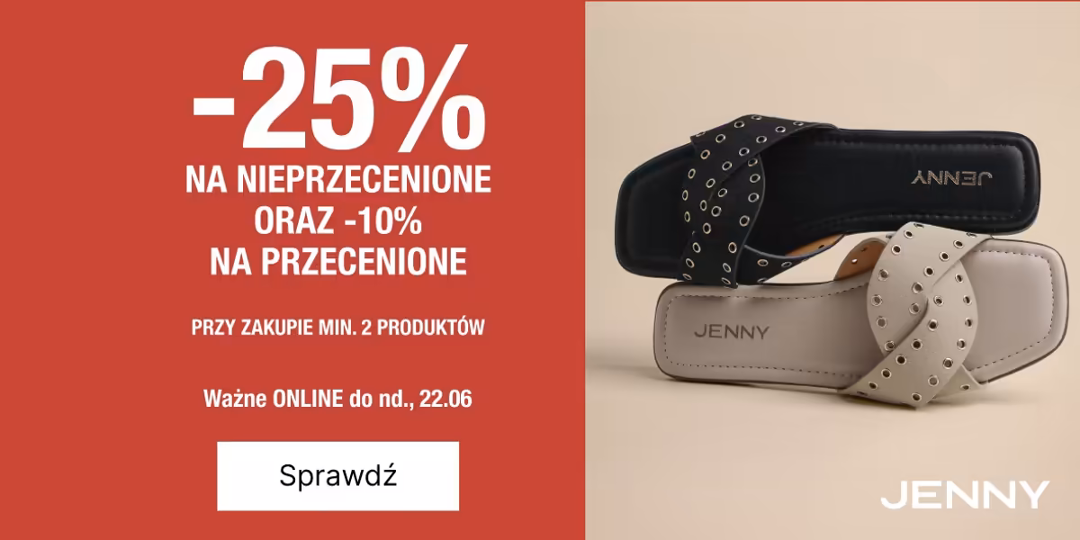 CCC: KOD rabatowy Do -25% przy zakupie min. 2 dowolnych produktów