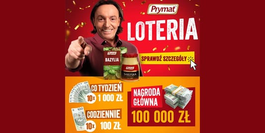 Loterie i Konkursy:  Loteria promocyjna marki Prymat 23.09.2025