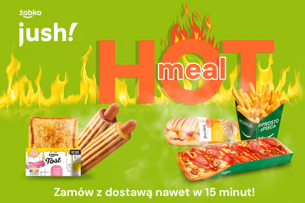 Żabka Jush!:  HOT meal w Żabka Jush!