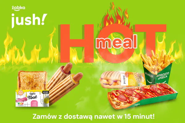 Żabka Jush!:  HOT meal w Żabka Jush!