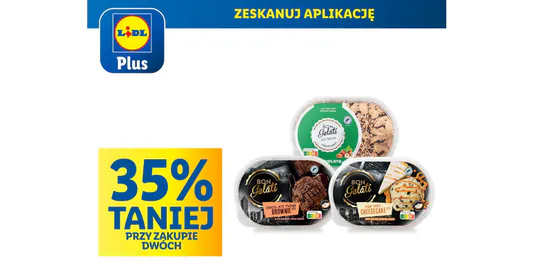 Lidl: -35% na lody familijne z nadzieniem 29.05.2025