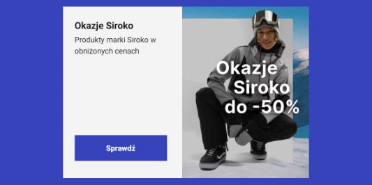 Decathlon: Do -50% na odzież narciarską Siroko 06.12.2024