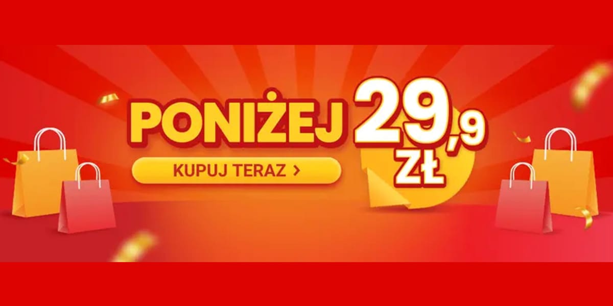 TEMU: Tysiące produktów poniżej 29,90 zł!