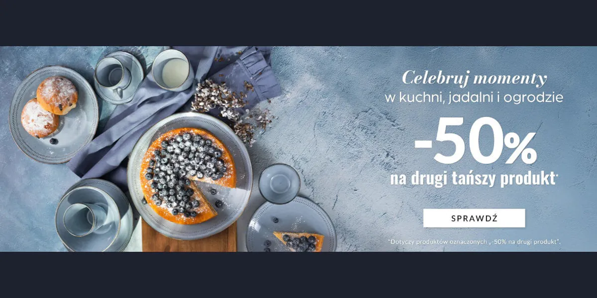 Homla: -50% na wybrane produkty w Homla