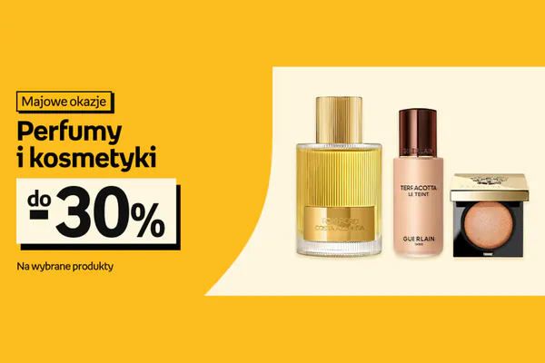 : Do -30% na  perfumy i kosmetyki