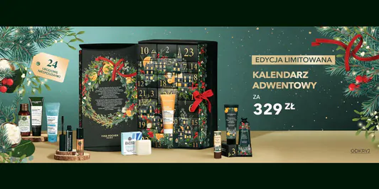 Yves Rocher:  Kalendarz Adwentowy Yves Rocher 14.11.2025