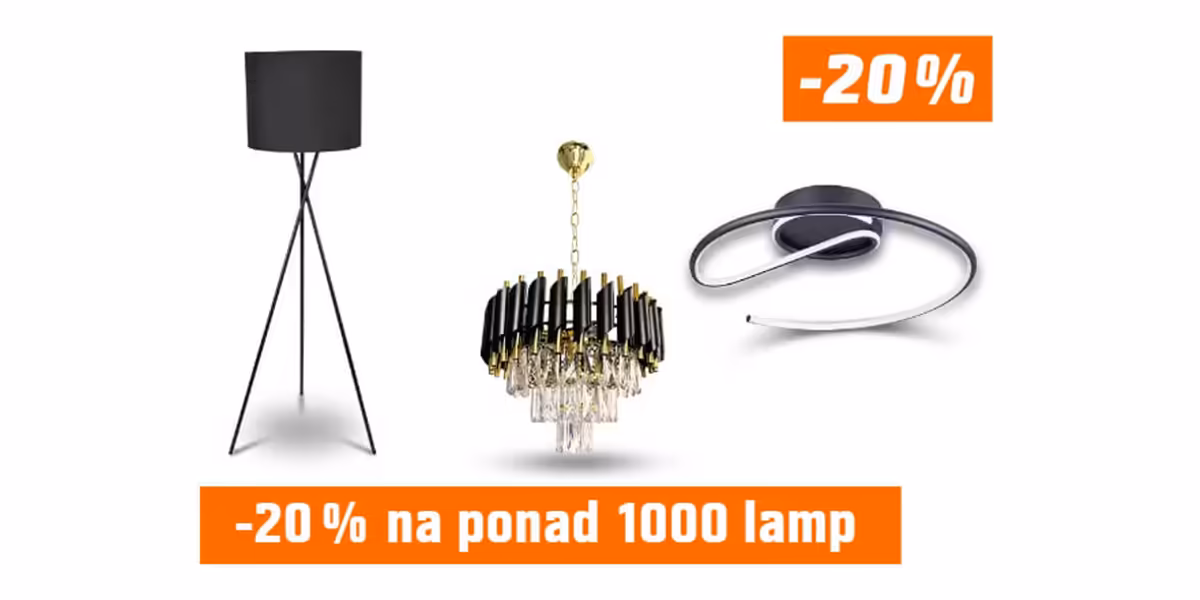 OBI: -20% na wybrane lampy