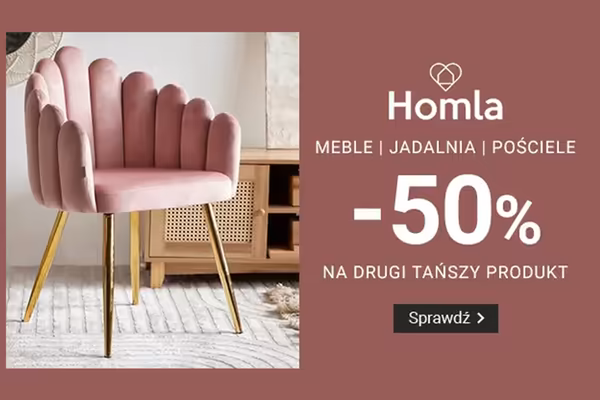 : -50% na produkty Homla
