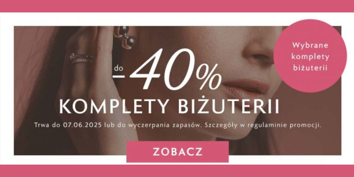 W. KRUK: Do -40% na wybrane komplety biżuterii 07.05.2025