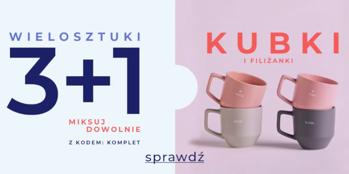 home&you: 3 + 1 na kubki i filiżanki