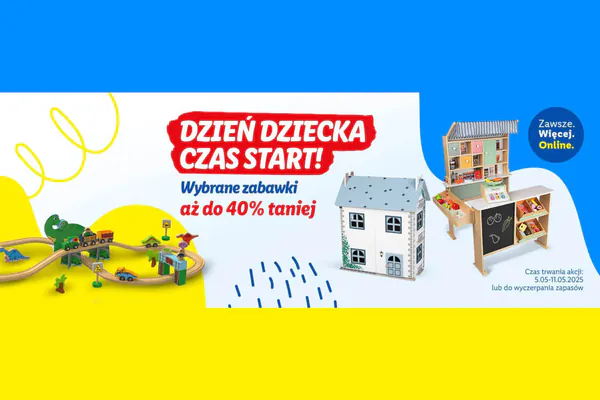 : ONLINE Do -40% na wybrane zabawki
