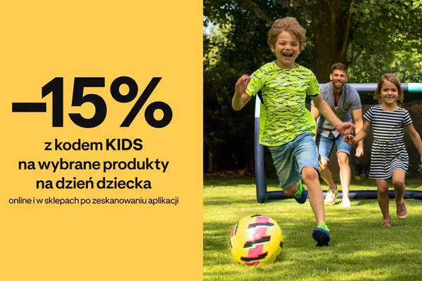 : KOD rabatowy -15% na produkty na Dzień Dziecka