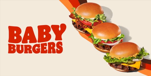 Burger King:  Nowość! Baby Burgers 07.08.2026