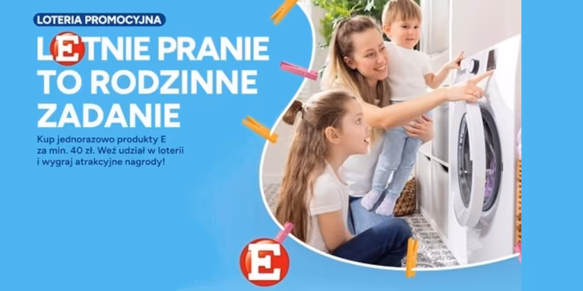 Loterie i Konkursy: Loteria Letnie pranie to rodzinne zadanie
