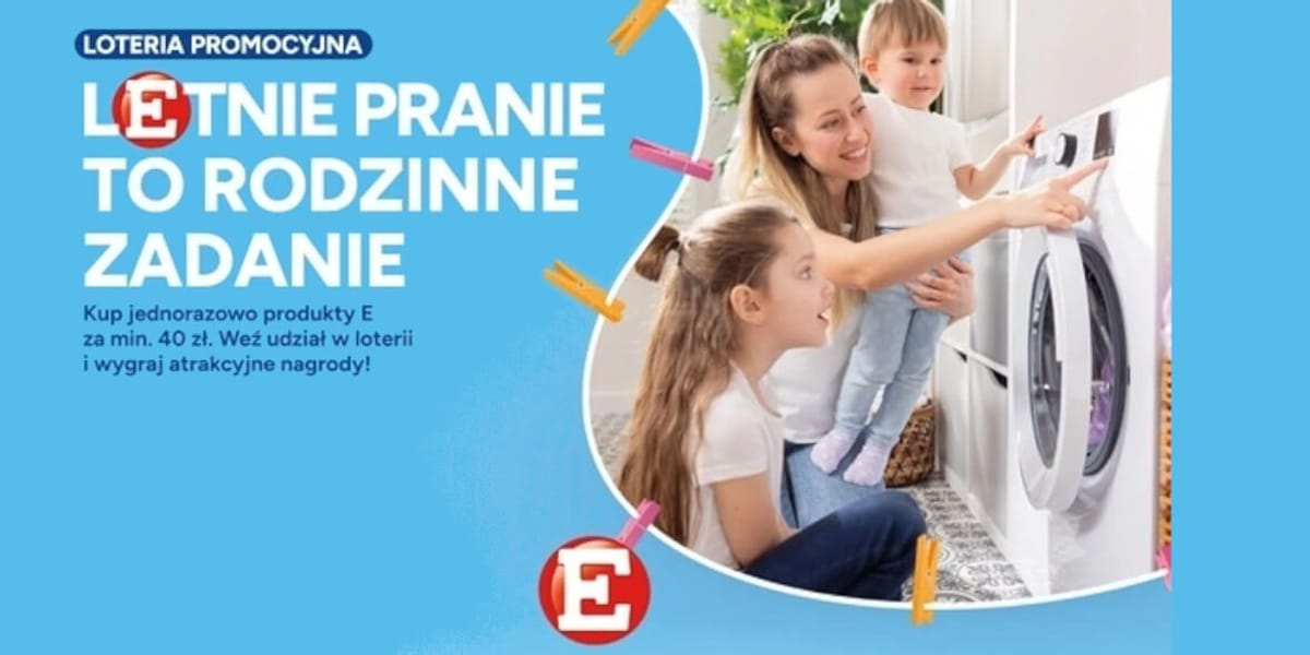 Loterie i Konkursy: Loteria Letnie pranie to rodzinne zadanie