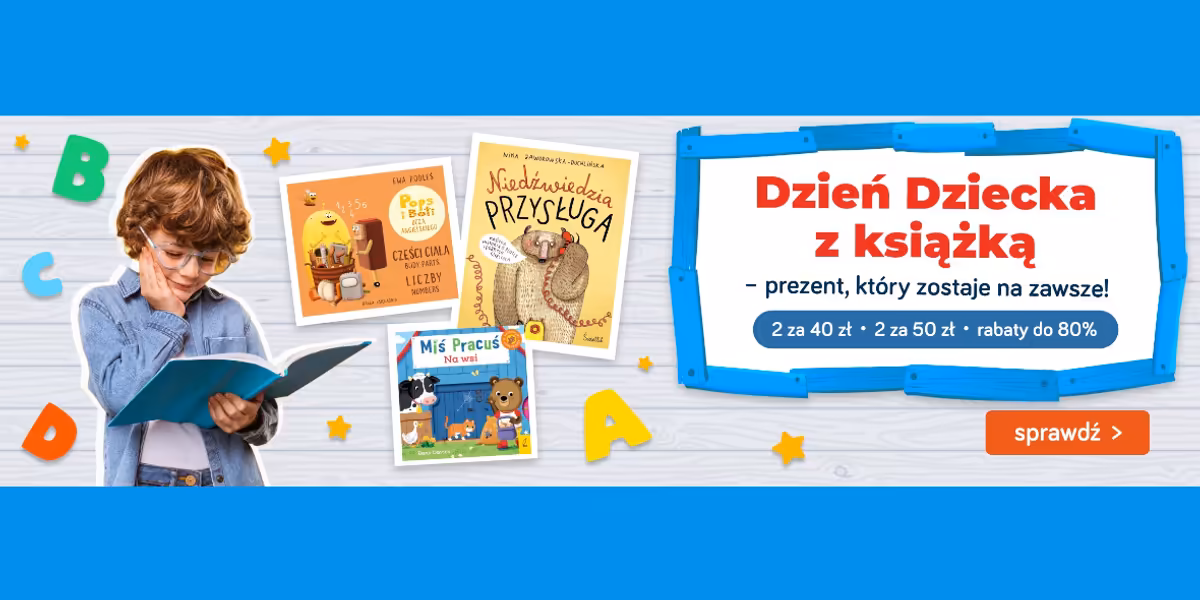 TaniaKsiazka.pl: Dzień Dziecka z książką