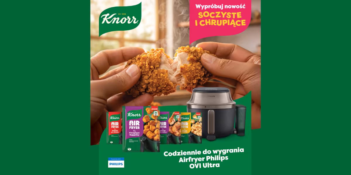 Loterie i Konkursy: Loteria Knorr – soczyste i chrupiące