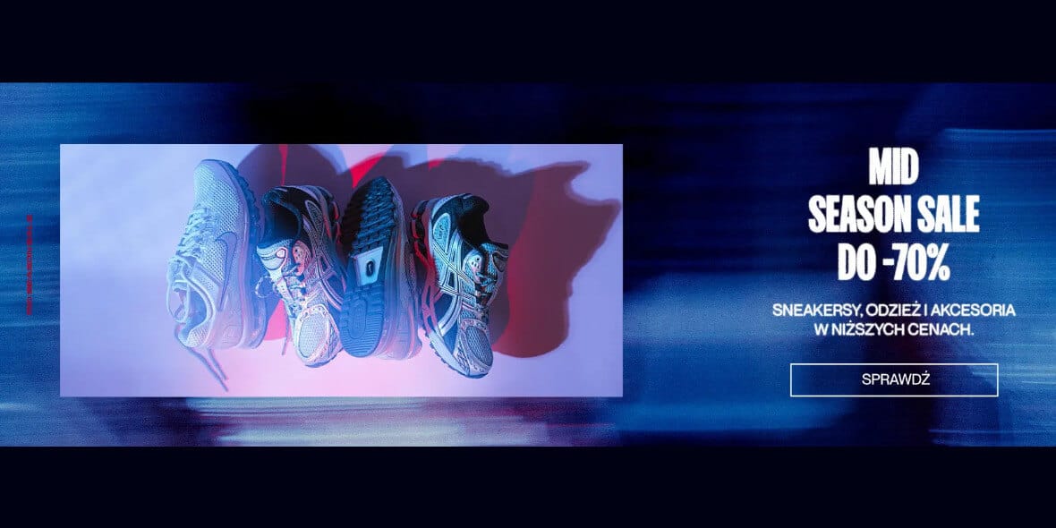 Warsaw Sneaker Store: Do -70% na Mid Season Sale 05.05.2025