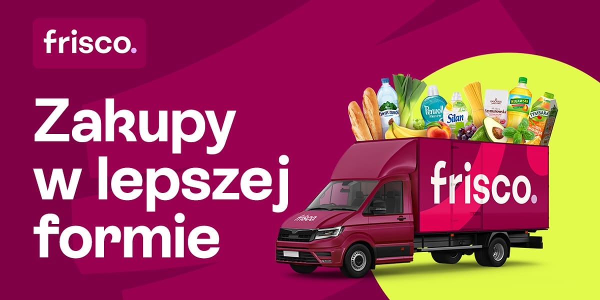 Frisco: KOD rabatowy -100 zł na Twoje pierwsze zamówienie